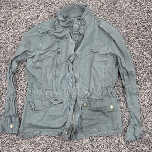 Women's Green Utility Jacket
